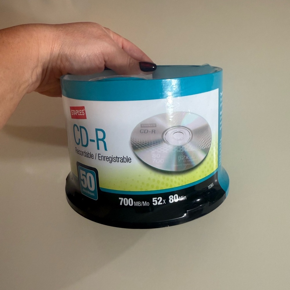 Staples CD-R 50 Pack